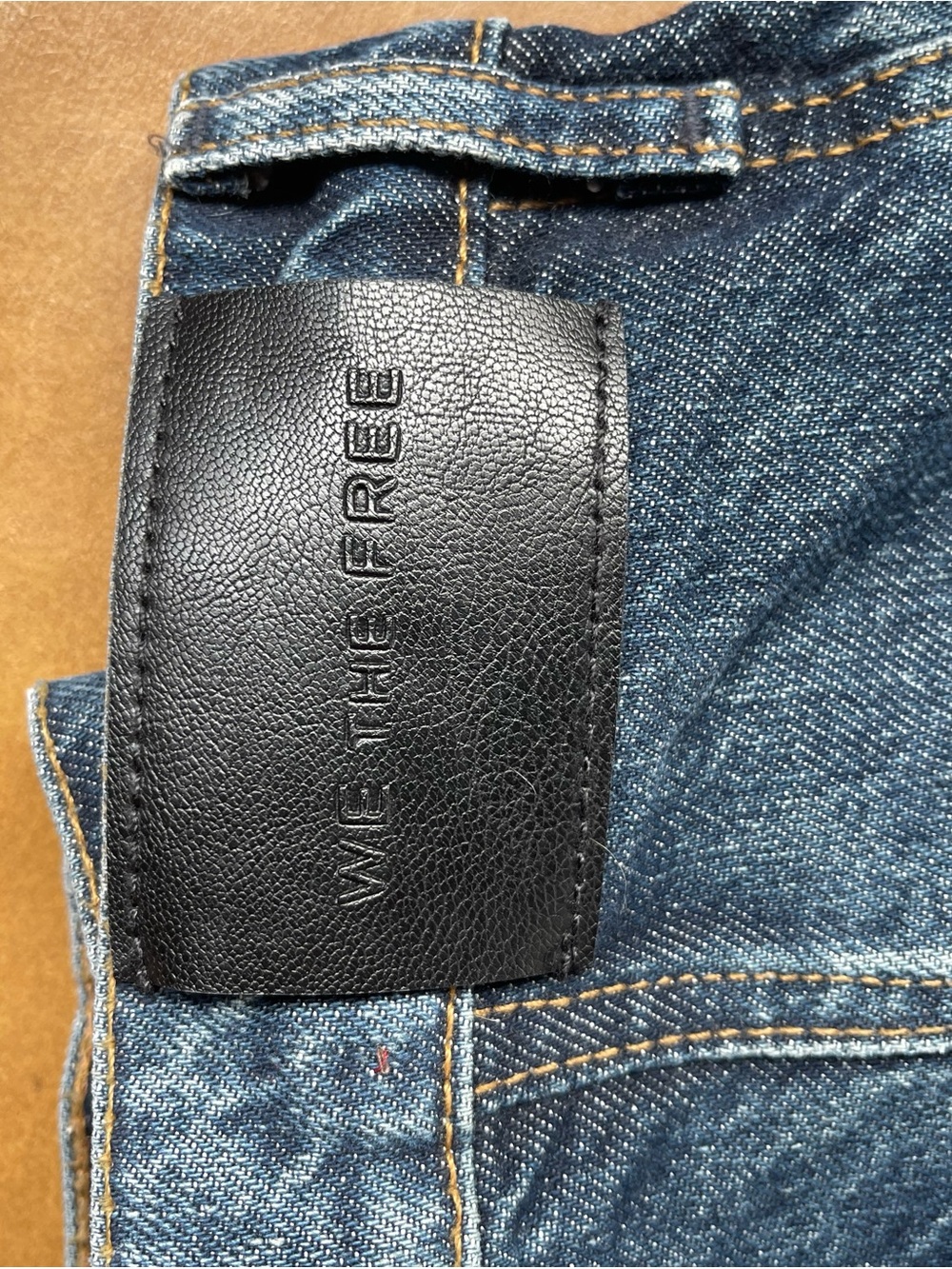 We The Free Barrel Jeans in Dark Blue